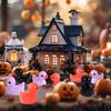 100/50Pc Halloween Mini Resin Ducks Tiny Duck Figurines For Micro Garden Landscape Potted Ornament Charms Diy Crafts Party Decor