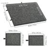 Foldable Puzzle Table with Adjustable Stand & 6 Drawers, 1000 Piece Capacity, Multicolor Grey, 77x52x4.2cm