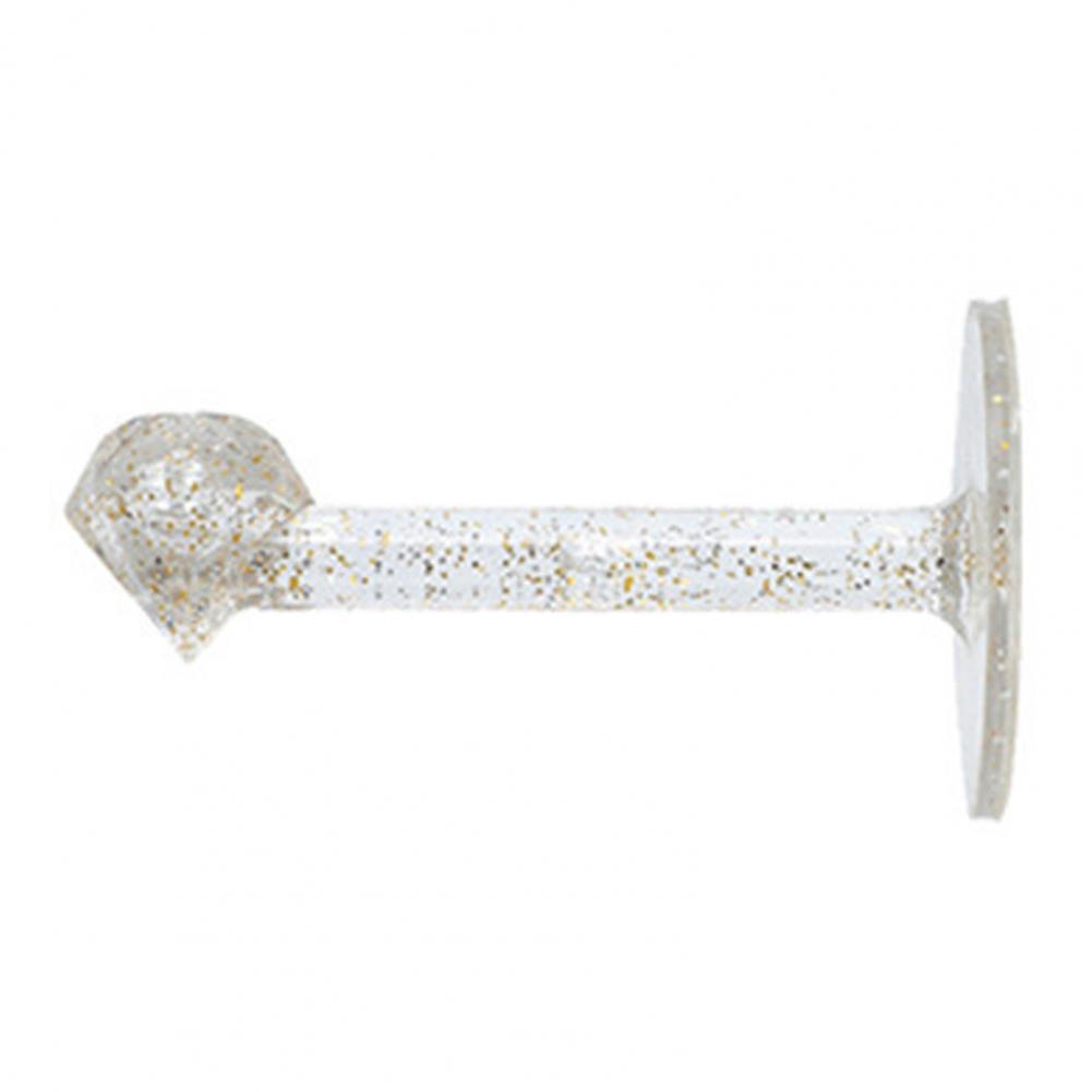 

Крючок для полотенец Крючок для ванной комнаты L-образный, без дырокола, прозрачный, многоцелевой, влагостойкий для дома S