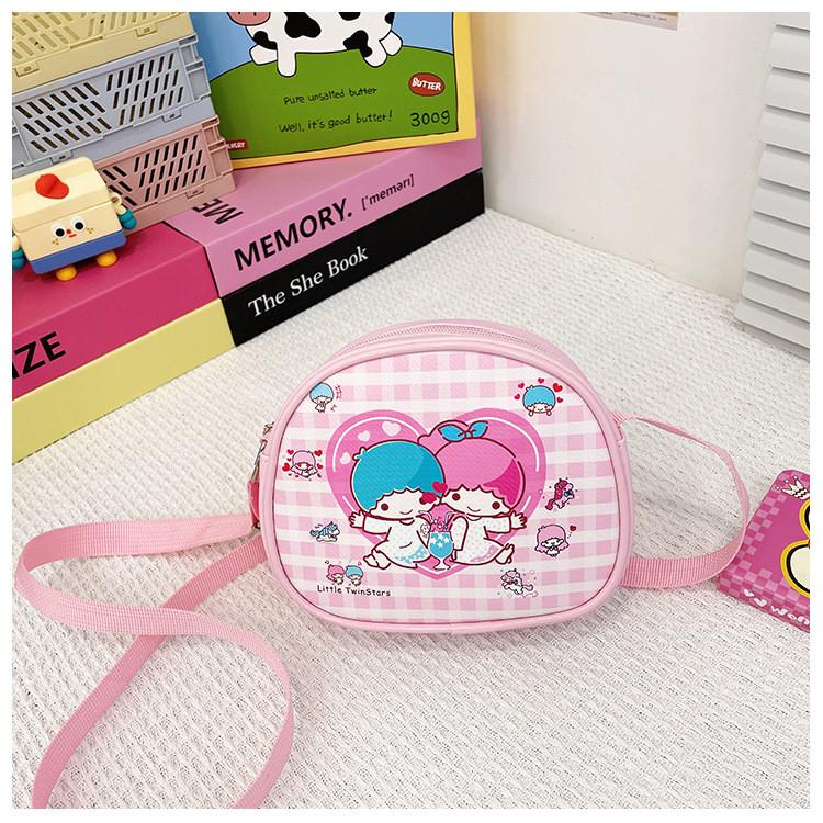 Trendy Lightweight Kids Crossbody Shoulder Bag Fashionable Cute Cartoon Backpack For Girls