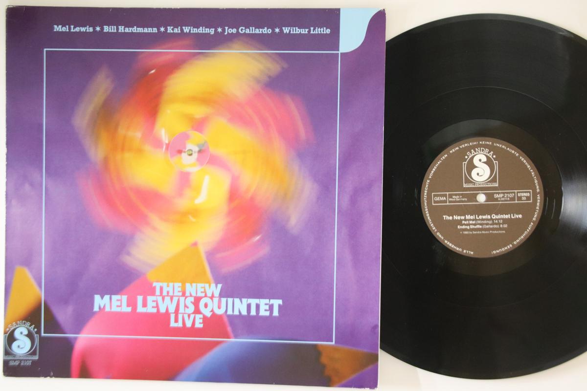 

LP Record MEL LEWIS QUINTET - New Mel Lewis Quintet Live SMP2107 SANDRA MUSIC 1980 Germany Jazz Used