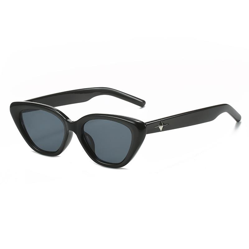 JYL TS Sunglasses T Letter Square UV400 TikTok Unisex/664 B-8436 моголов зеленый