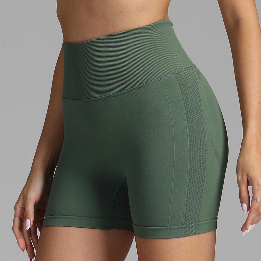 Women's Quick-Dry High Waist Yoga & Running Shorts