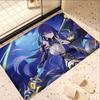 Honkai Impact Game Hallway Carpet Non-Slip Laundry Room Mat Laundry Decor Balcony Child Living Room Bedside Area Rugs