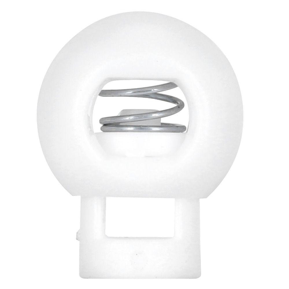 300pcs Spring Loaded Cord Locks Single Hole Toggle Stopper Lanyard Spring Clip Luggage Accessories