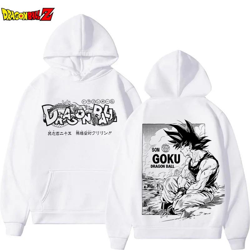 

Худі Dragon Ball Z Son Goku в стилі манги, двосторонній принт, зручна кофта з капюшоном для фанатів та на кожен день L