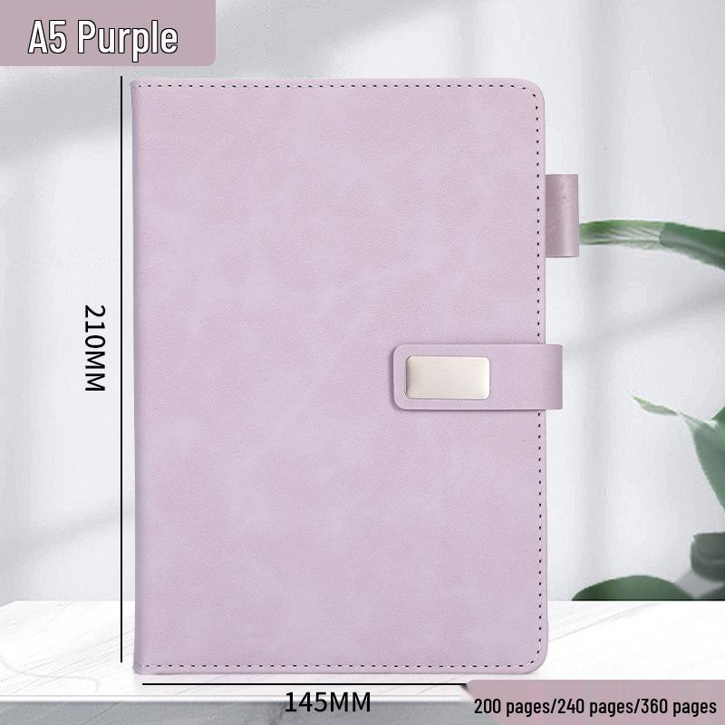 Carnet de Notes Business Épais A5 - Journal Intime Minimaliste, Logo Personnalisable