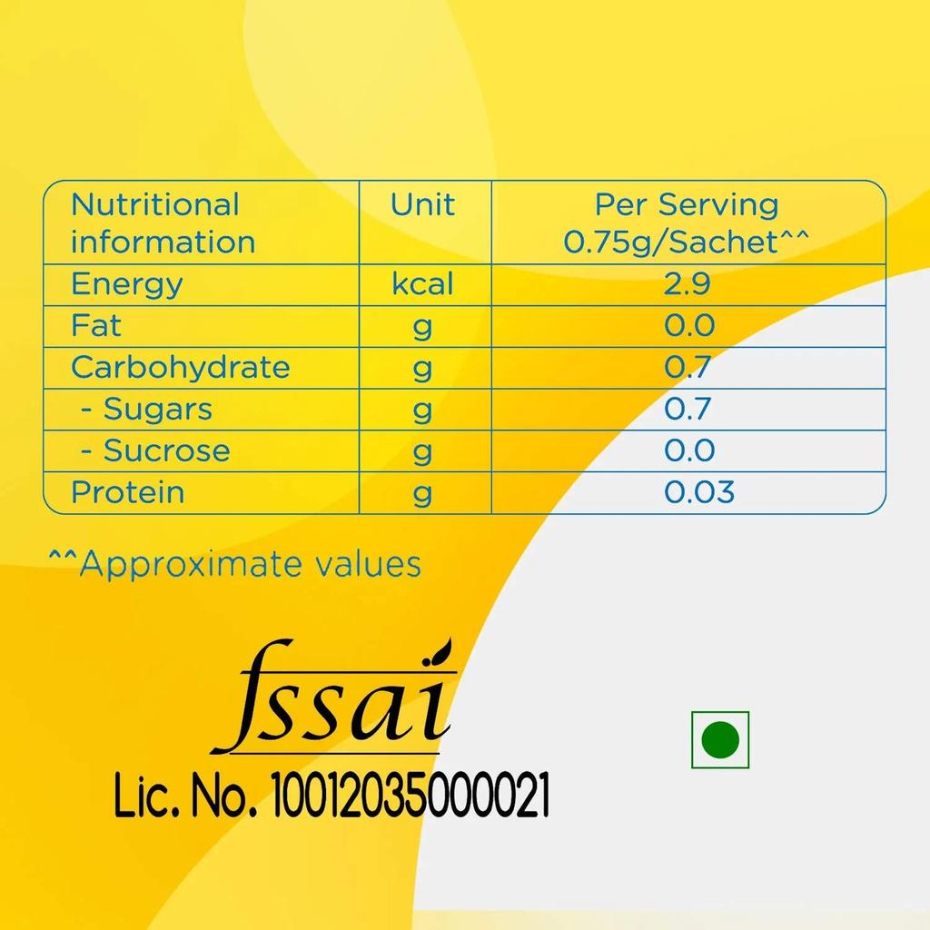 Sugar Free Gold Sugar Substitute Sachets 100 Pack X2 Low Calorie Sweetener Healthy Alternative