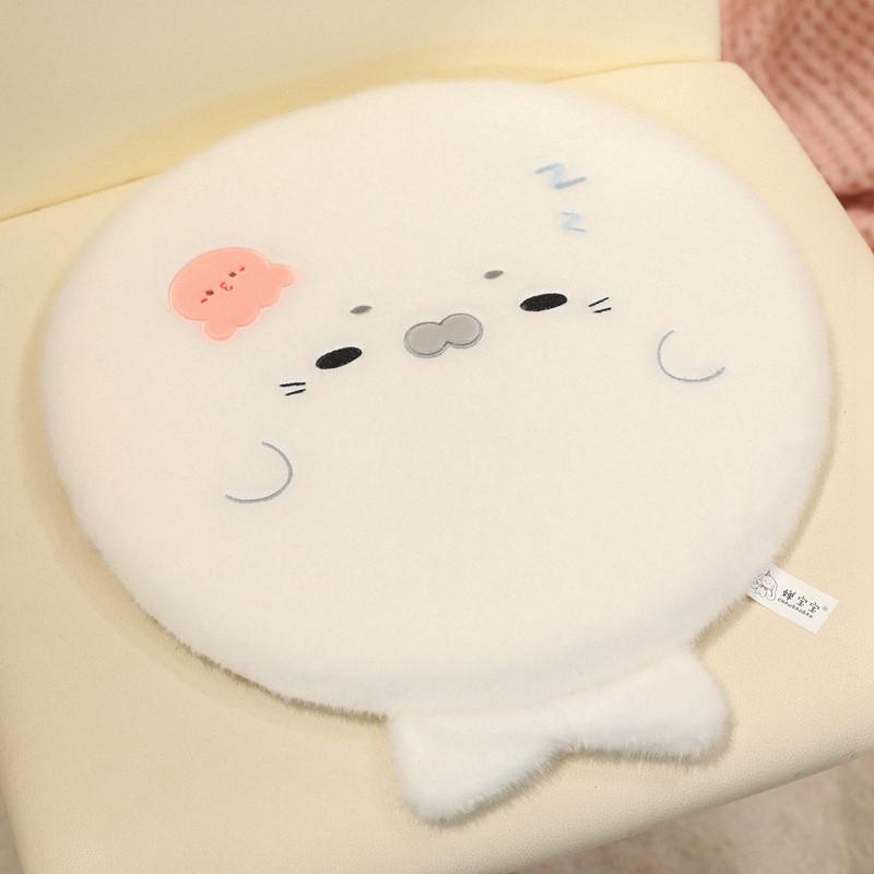 Memory Foam Seat Cushion For Office Home Study Dormitory With Removable Cover