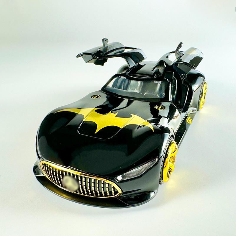 1/32 Benz AMG Alloy Model, Cool Sound and Light, Four-wheel Shock Absorption, Exquisite Desktop Ornaments, Christmas/birthday Gifts