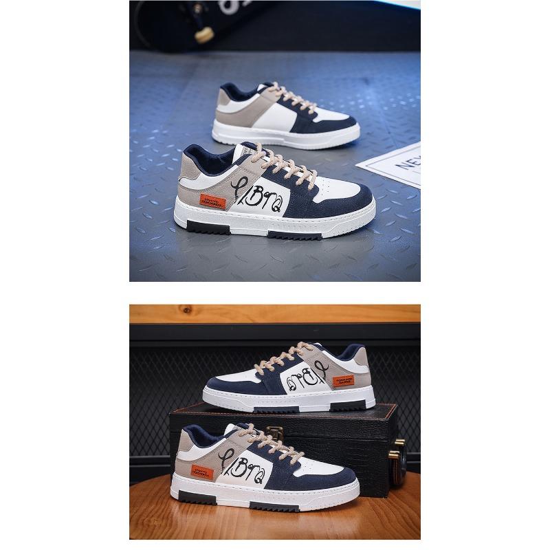 Men's Breathable Canvas Shoes, Versatile Sports Shoes for Male Students, Casual Shoes, Board Shoes