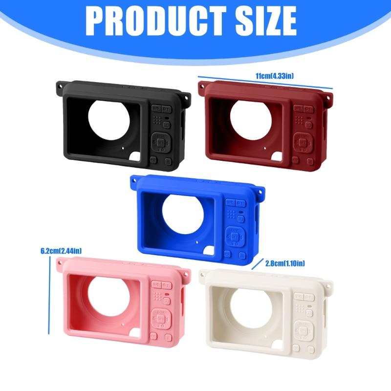 Soft Silicone Protective Case For PIXPRO FZ55 Camera Shockproof Cover Shell AntiSlip Design Multiple Color Option