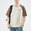 Men's Summer New Loose Short-sleeved POLO Shirt Men's Lapel Thin Short T-top