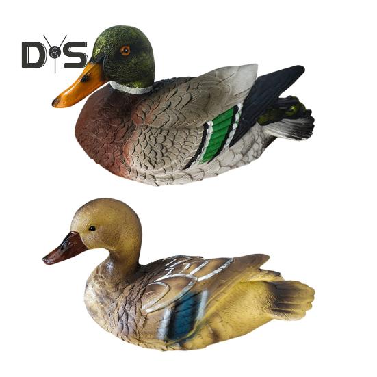 

Плавающая скульптура утки, статуэтка утки из смолы, украшение для садового пруда и бассейна, плавающая утка, украшение для улицы, подарок для любителей природы D