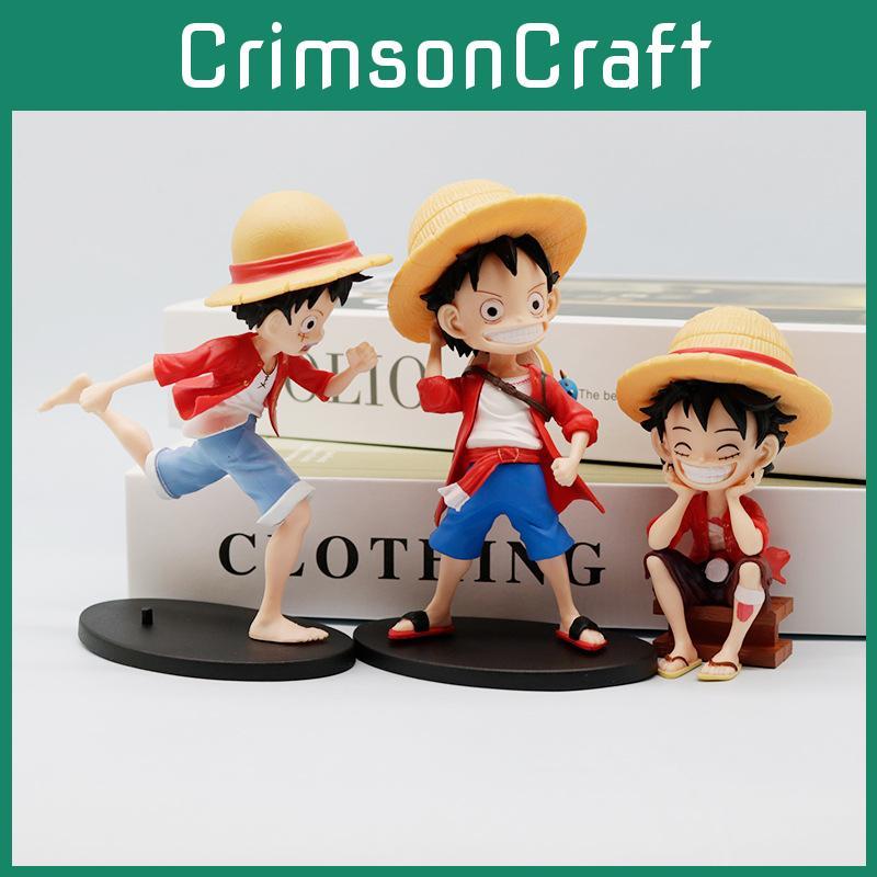 Adorable One Piece Luffy Figure Pvc Collectible Model Perfect For Anime Fans