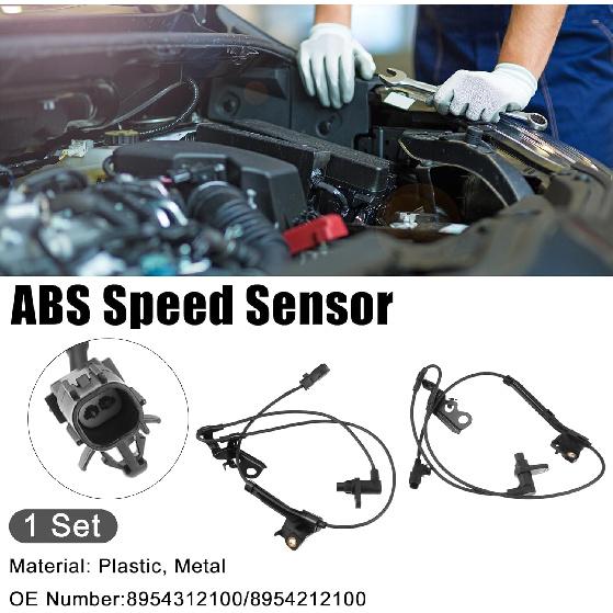 

ACROPIX Front Left Right Car ABS Wheel Speed Sensor for Toyota Corolla 2009-2013 No.8954312100/8954212100 - Pack of 2