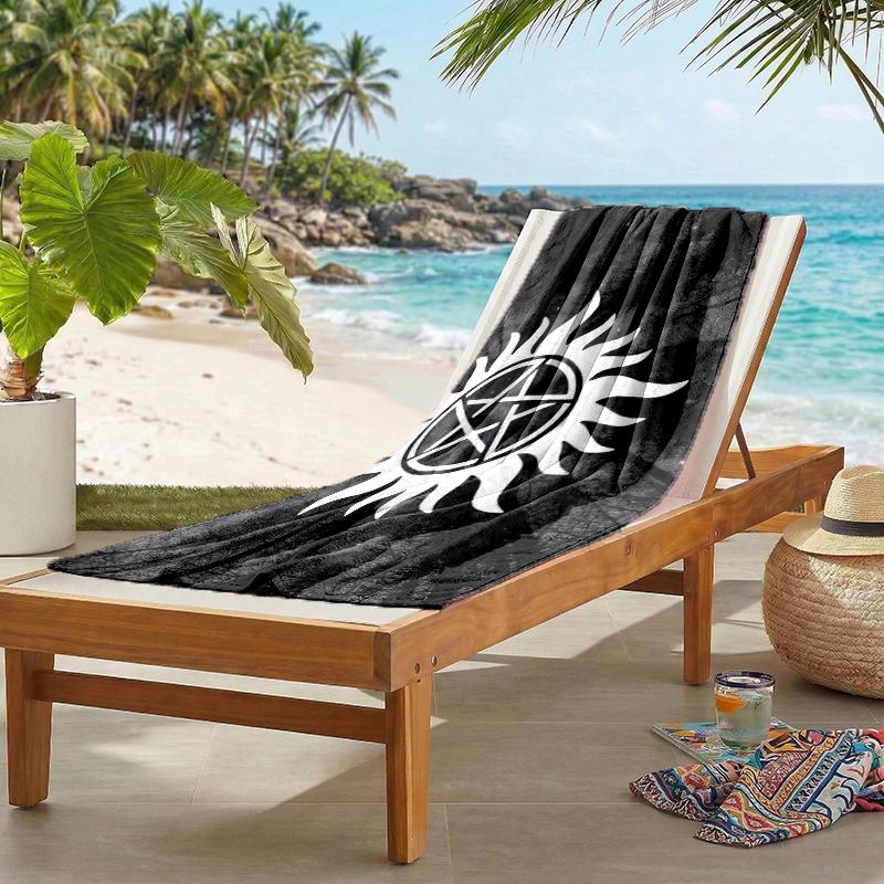 Supernatural Fashion Beach Towel: Ideal for Summer Adventures Soft, absorbent and quick drying suitable for swimming and bathing