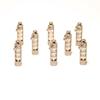 Titanium Alloy Tritium Tube Keychain, Self-luminous Tritium Trachea Necklace Pendant 3.5 * 25mm Tritium Removable
