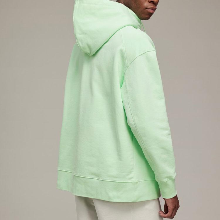Y-3 Sweatshirts Men's Green Hooded Moderate Regular HG6219