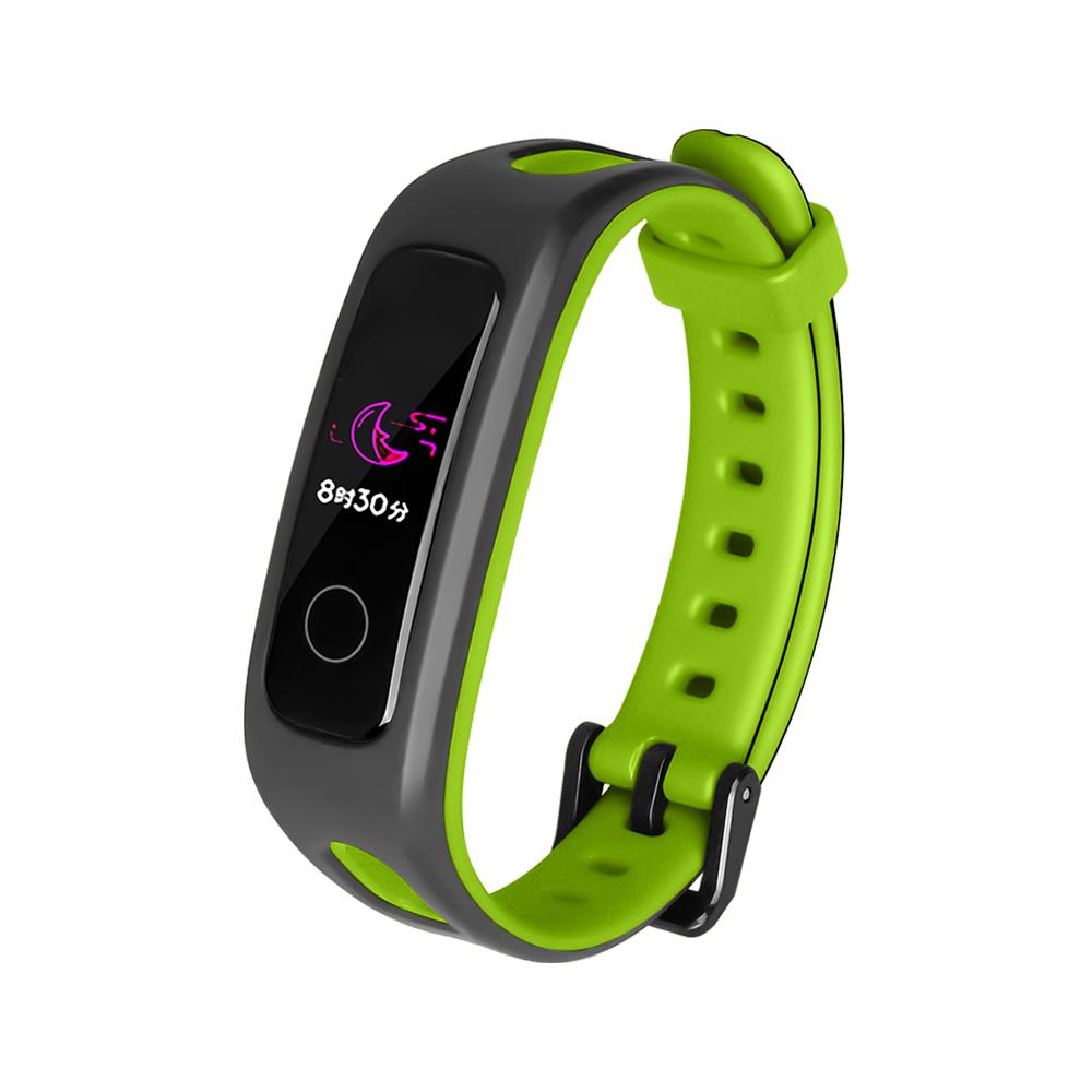 Dual Color Replacement Bracelet Wristband Wrist Watchband Watch Band Soft Silicone Strap