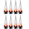 LED Artificial Flame Light, Hanging 3D Fake Fire Light, Simulated Flame Effect Light