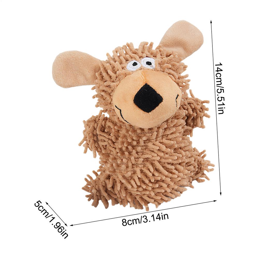 Dog Squeaky Toys Long Lasting Chew Squeaker Doll Small Dog Toys For Puppy Pet Outdoor Play Relaxing Home Livingroom Bedroom