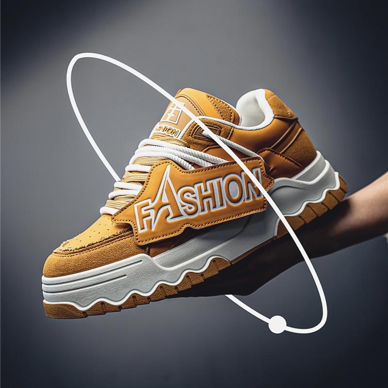 2024 Spring and Autumn New Men's Shoes Korean Edition Trend Dad Shoes Harajuku Sports Shoes Men's Casual Shoes Large Size Shoes Men's