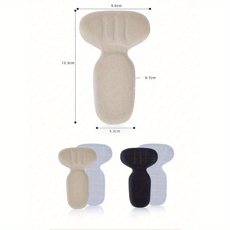 1 Pair T-Shaped Foam Heel Grips, Thickened Anti-Slip & Friction Resistant High Heel Insoles For Women High Heels Women Pumps And Men Sneakers Shoes