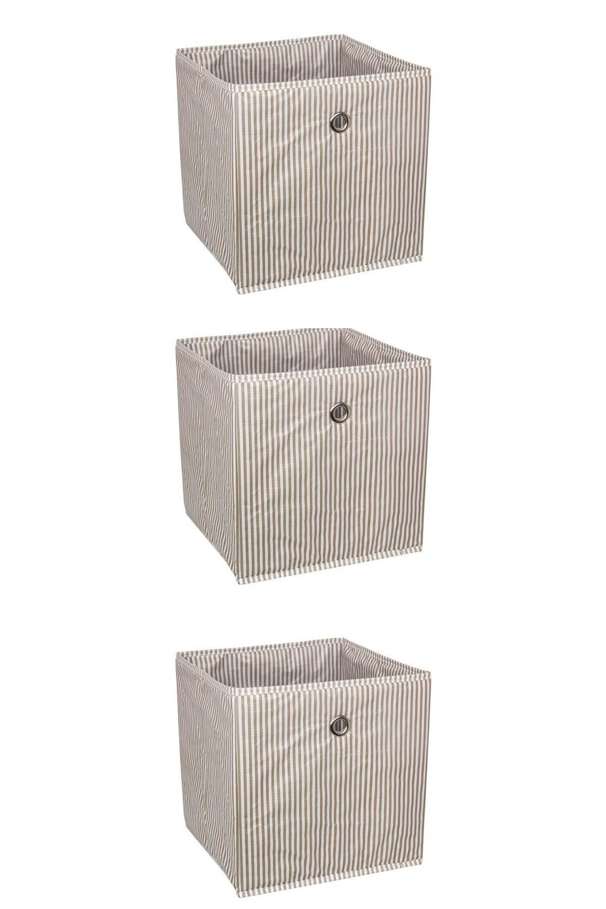 

Коробка-органайзер Alas 3 Shelf 30x30x30cm Коричневый