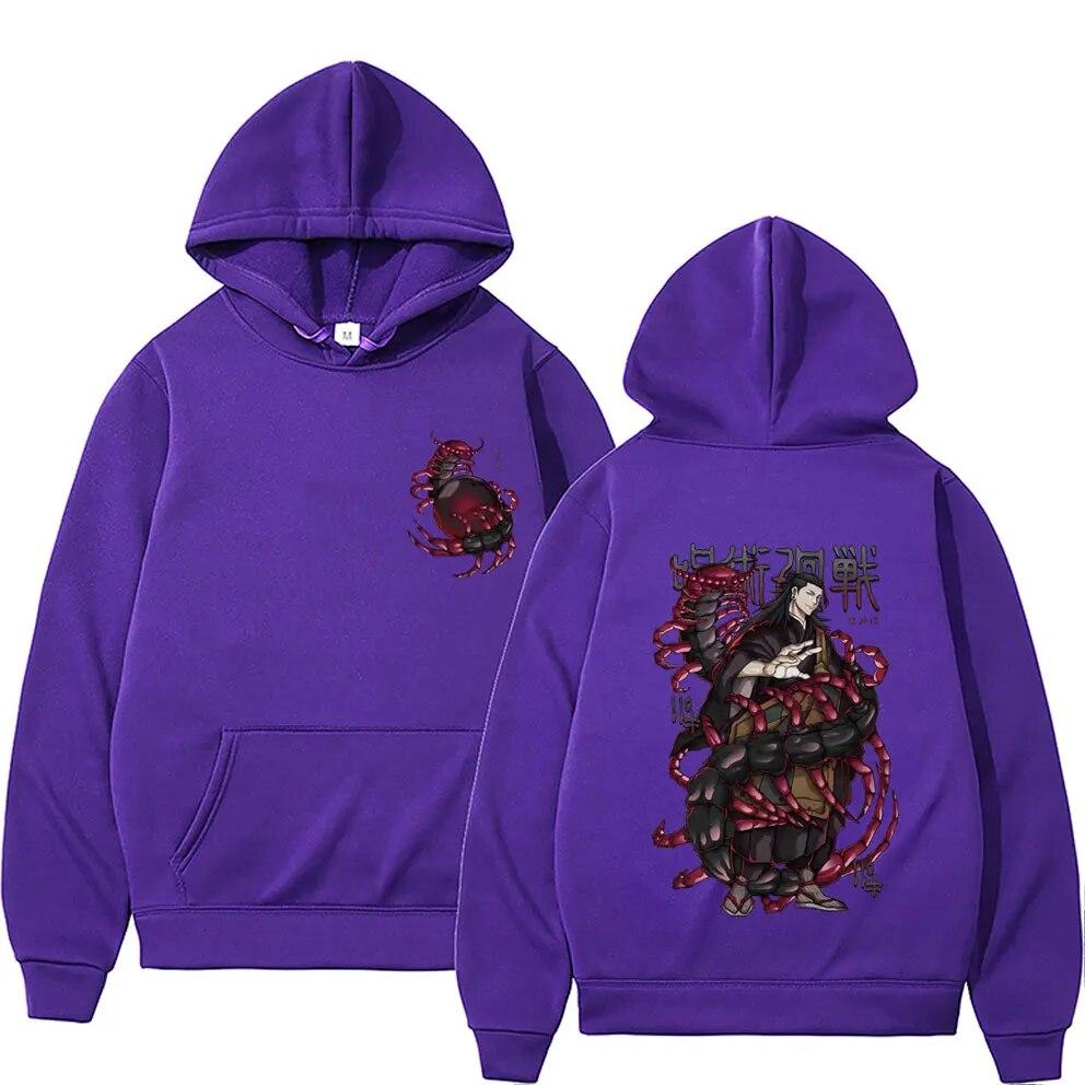 Japan Anime Jujutsu Kaisen Geto Suguru Grafická Mikina Unisex Módní Mikina Unisex Velké Mikiny Unisexga Značkové Unisex oblečení