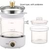 500W Multi Functional Health Pot Household Smart Soup Boiler Teapot Digital touch panel 1.5L Jug & 500ML Stew Pot