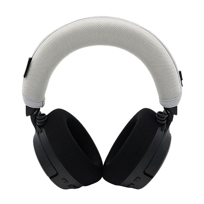 Universal Headphone Headband Protectors For KrakenV4 Headsets Soft Breathable Headbeam Sleeve Secure Zippers Closures