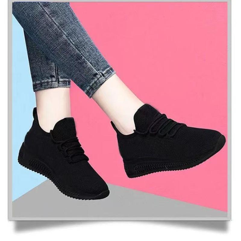 Women's Running Shoes, Anti-slip Sports Shoes, Soft-soled Cloth Shoes, Casual and Comfortable One-step Shoes