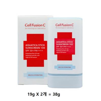 Cellfusion C Aquatica Stick Sunscreen 100 SPF 50+ PA++++, 38g, 1 sztuka