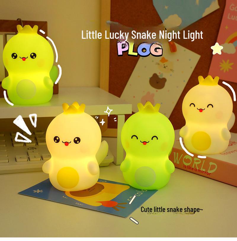 Veilleuse Cartoon Journée des Enfants Vinyle Lampe de Chevet Ornements Cadeaux Créatifs