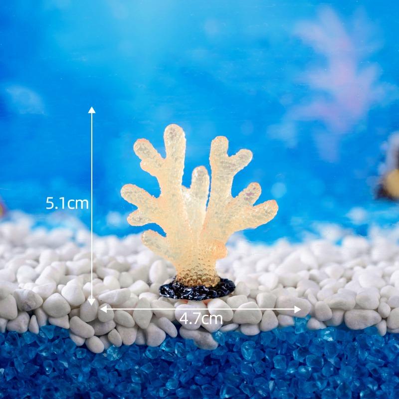 Luminous Fluorescent Simulated Coral Aquarium Fish Tank Landscape Decoration,Accessories and Small Ornaments