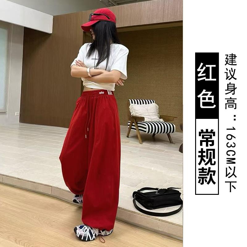 Dopamine Wide-leg Pants Women's Summer New High-waisted Loose Casual Yamamoto Pants Drape Straight Pants