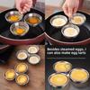 Stainless Steel Heartshaped Egg Cooker With 3in1 Steaming Insert For Home Breakfast Preparation
