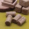 4pcs Natural Straw Bundle For Miniature Doll House Display Educational Farm Scene Props Child Safe Pretend Play Supply