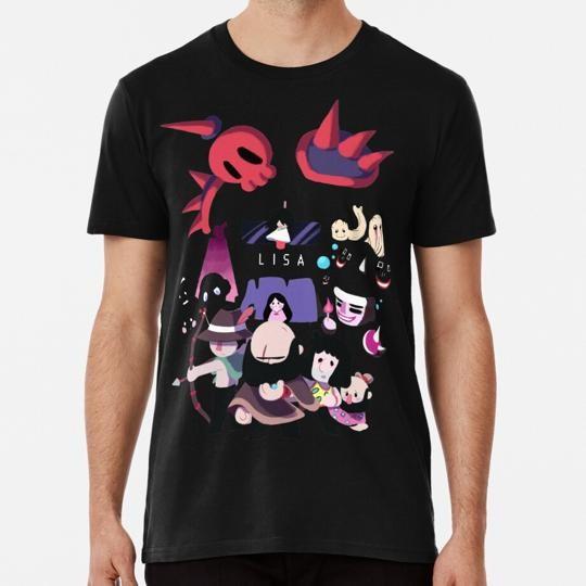 LISA the painful S to 5XL Футболка Сделано в США 4XL