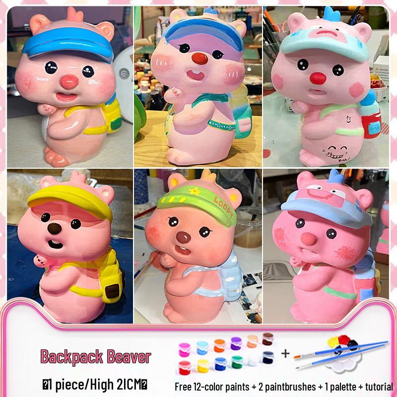 Набор для раскрашивания гипсовых кукол Miaoang DIY