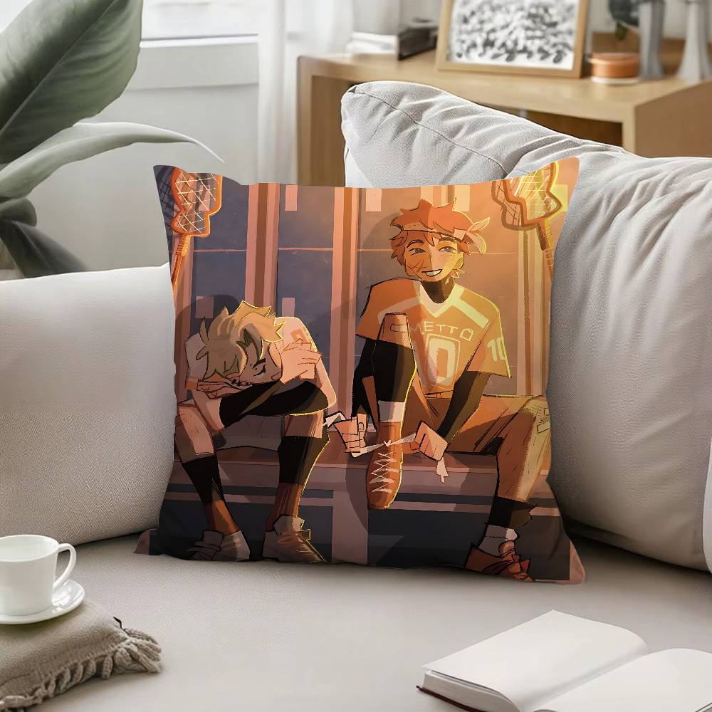 The Foxhole Court Pillow Case Cushion Cover Soft Cute Throw Pillow Case For Car Sofa Pillowcase Polyester With Zipper