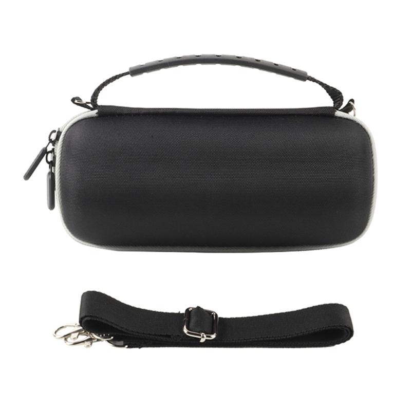 Hard Carry Case For Flip 7 Bluetooth-compatible Speaker Holder Shockproof Bag with Shoulder Strap Soft Flocking Interior