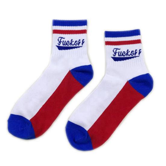 

Модные хлопковые носки в стиле Харадзюку с надписями и полосками, для скейтборда, унисекс, для пары, спортивные белый