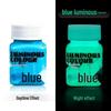 Glow-in-the-Dark Fluorescent Pigment Set for Kids - Perfect for DIY Clothes, Shoes, Plaster Dolls, and Hand-Painted Crafts!