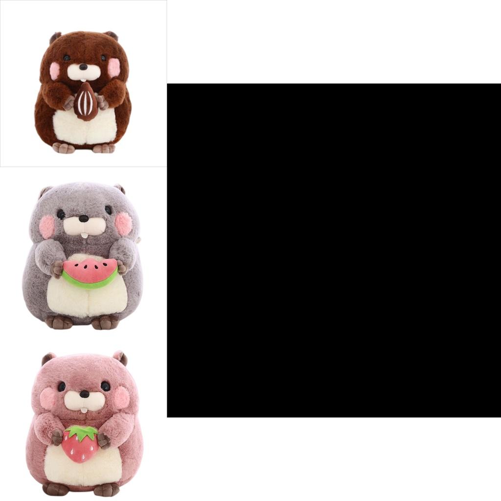 Cute Groundhog Plush Toy Soft And Huggable Stuffed Animal For Kids And Pets