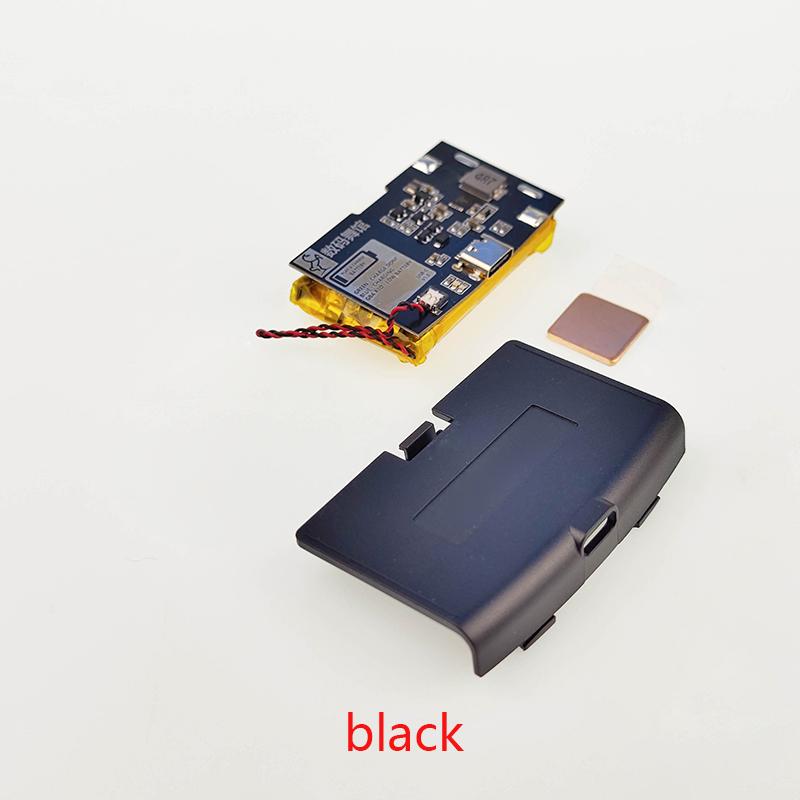 1800mAH Li-ion Rechargeable Battery Module For Game Boy Advance For GBA Highlight with Type-C Charging Port Battery Cover USB-C