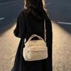 Women Quilted Sling Backpack Convertible Shoulder Bag Crossbody Purse with Handles Handbag for Travel Work Daily Errands