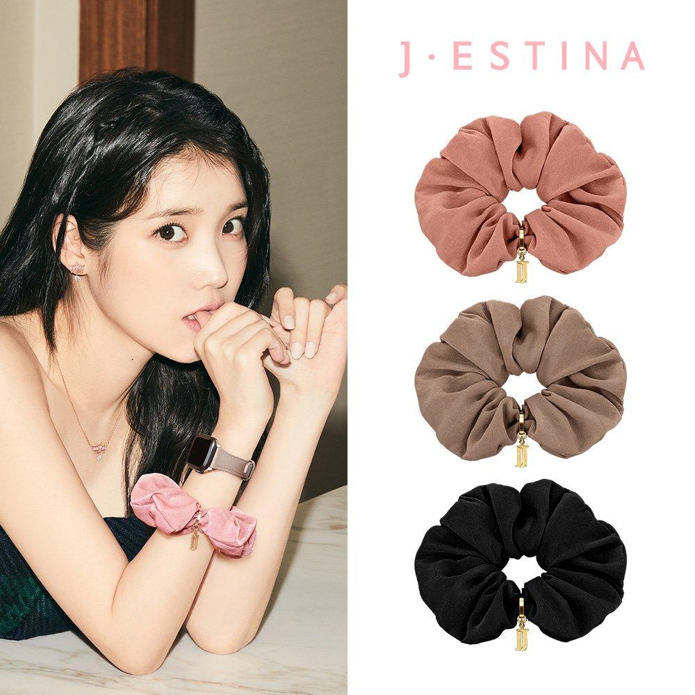 

Резинки для волос из замши Lala J (Выберите один из трех) Muted Pink