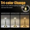 New Rechargeable Modern Crystal Table Lamp - Elegant Touch Dimming USB LED Night Light for Bedroom Decor and Ambient Lighting